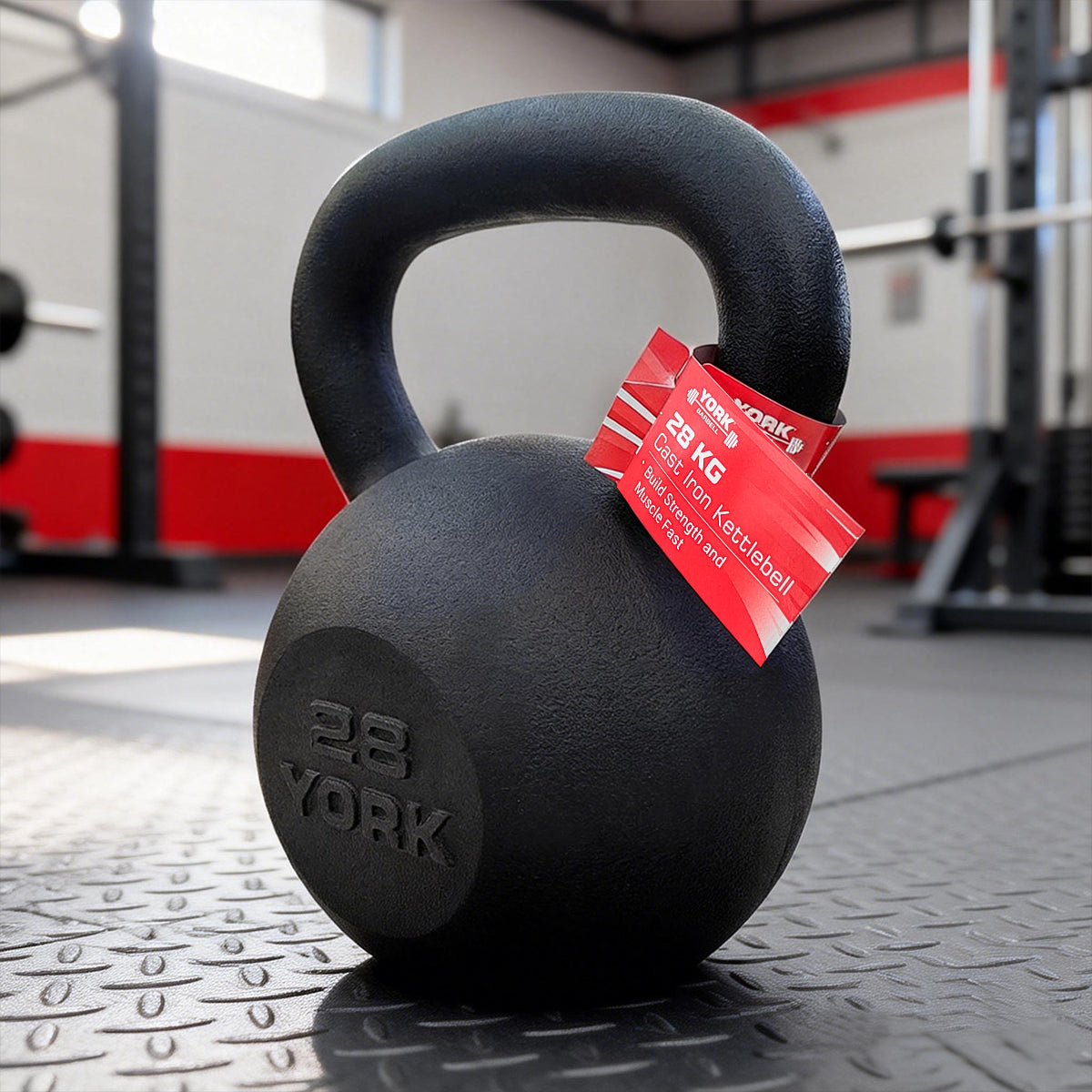 York Barbell Hercules complete weight range cast iron kettlebells